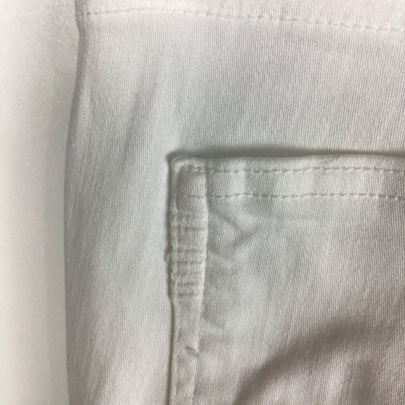 Paige | Verdugo Crop White Skinny Jeans~30 - Picture 11 of 12
